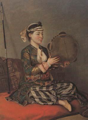  Turkish Woman with a Tambourine (mk08)